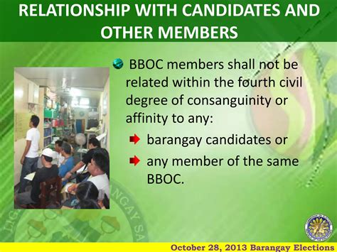 GUIDELINES FOR THE BARANGAY BOARD OF CANVASSERS .